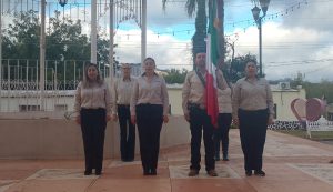 HONORES A LA BANDERA POR 115 ANIVERSARIO DE LA REVOLUCIÓN MEXICANA