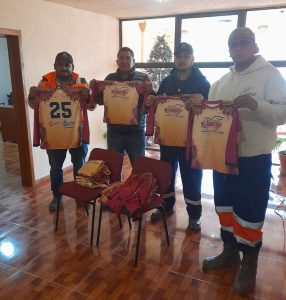 DONATIVO DE CAMISETAS DEPORTIVAS